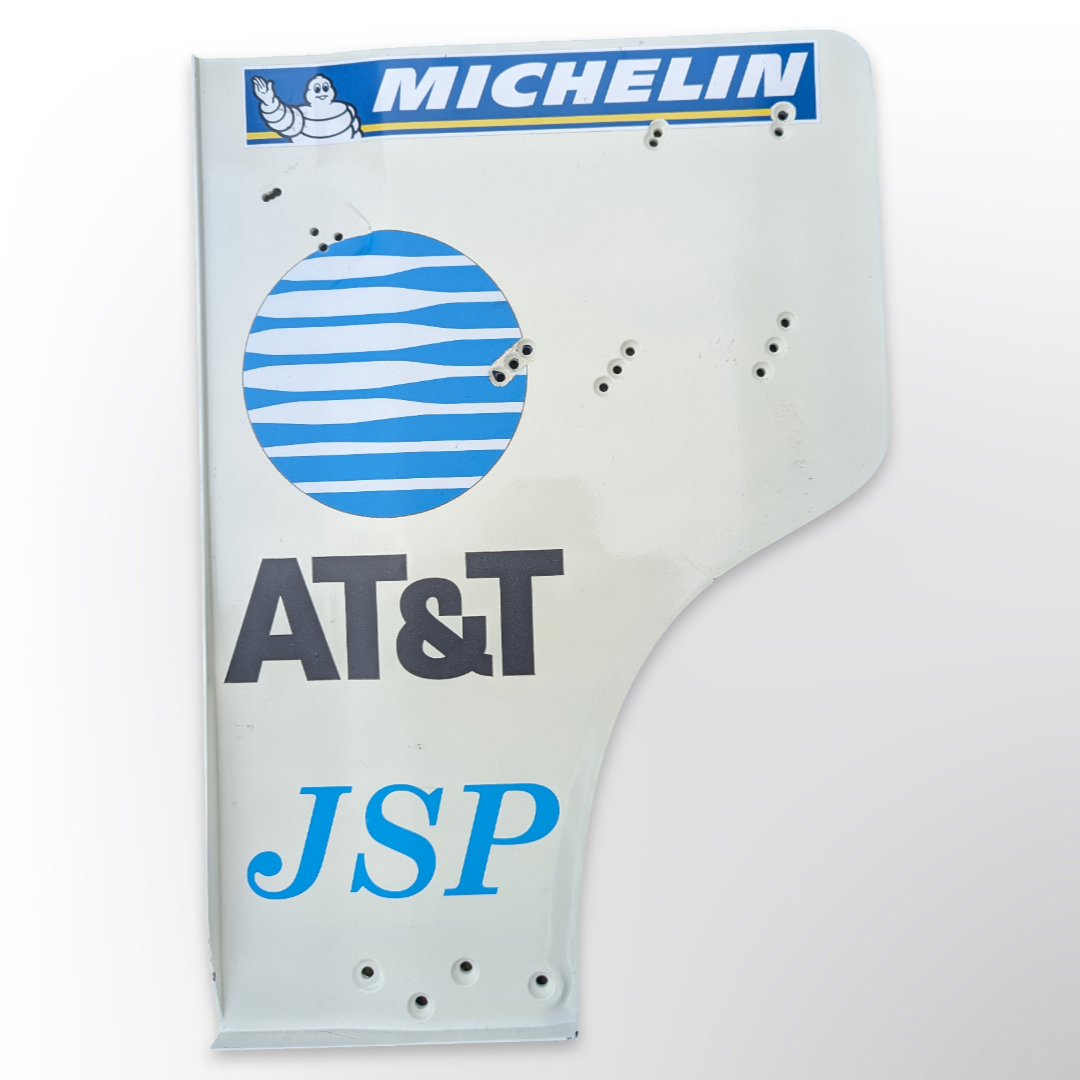 Jaguar R4 2003 Rear Wing Endplate - Justin Wilson Race Used