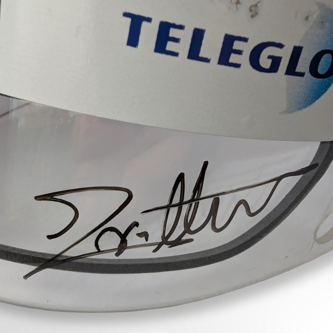 Jacques Villeneuve BAR Race Used Visor 4