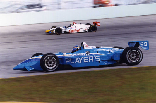 Greg Moore, Spring training at Homestead in 1999. Copyright Alastair Ladd