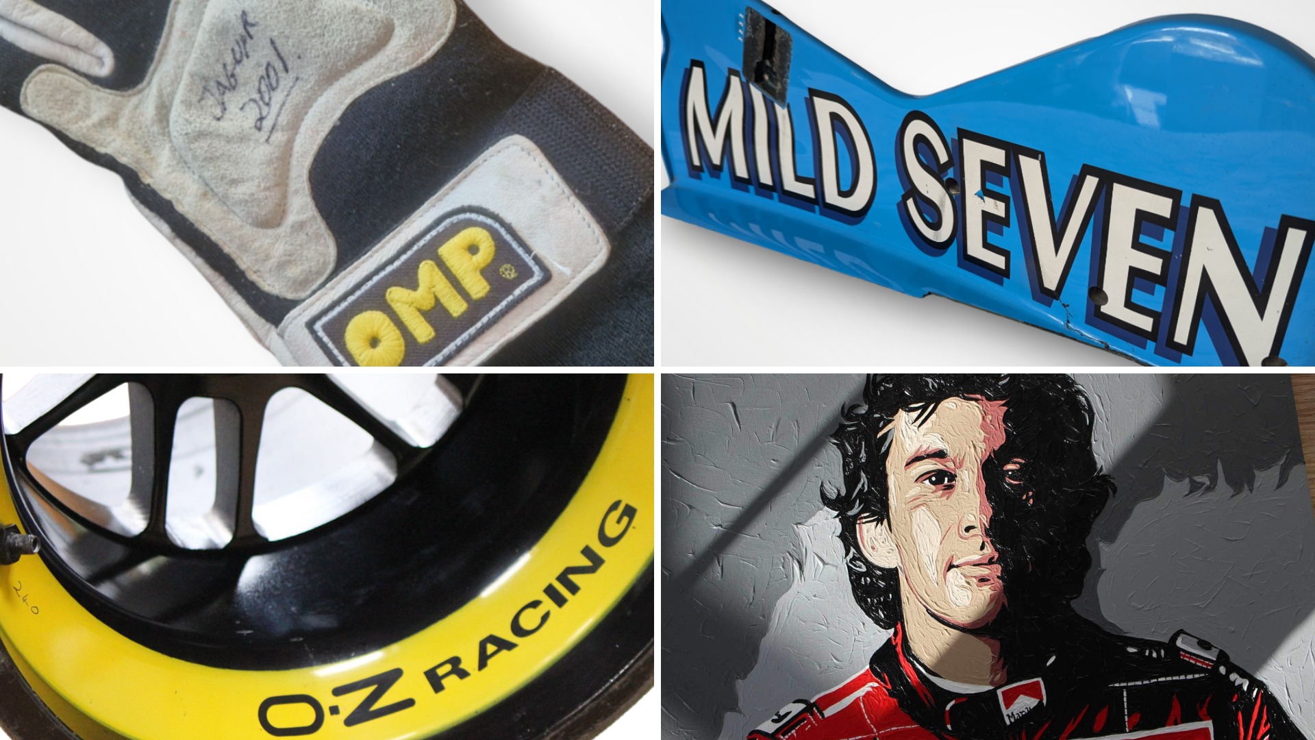 F1 memorabilia montage | Automobilia Store