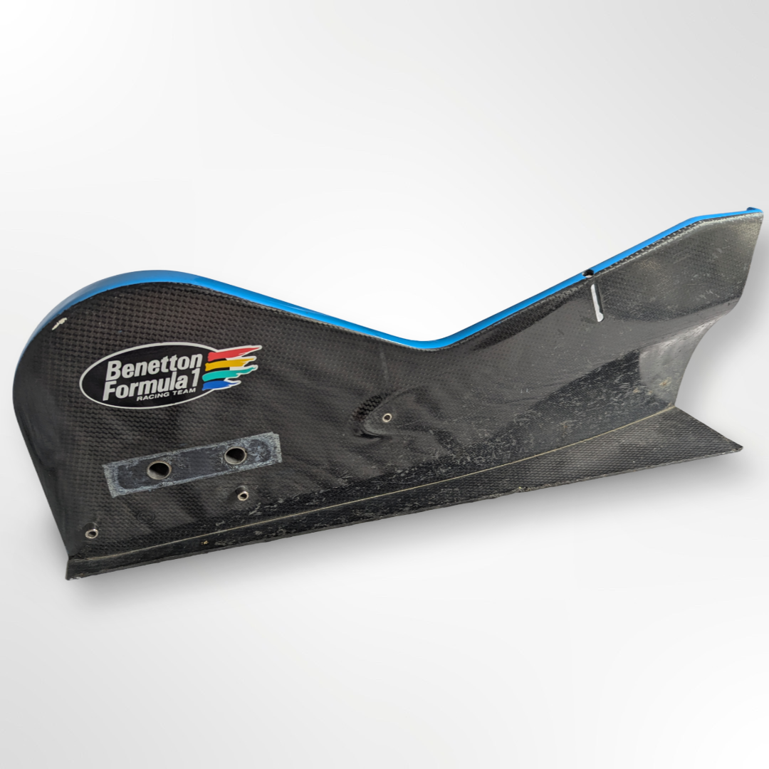 Benetton B200 F1 Front Wing Endplate - 2000 - Race Used - Automobilia Store 