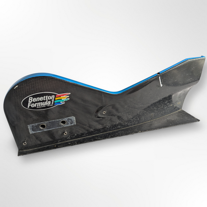 Benetton B200 F1 Front Wing Endplate - 2000 - Race Used - Automobilia Store 