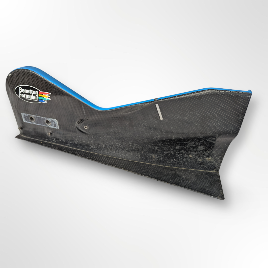Benetton B200 F1 Front Wing Endplate - 2000 - Race Used - Automobilia Store 