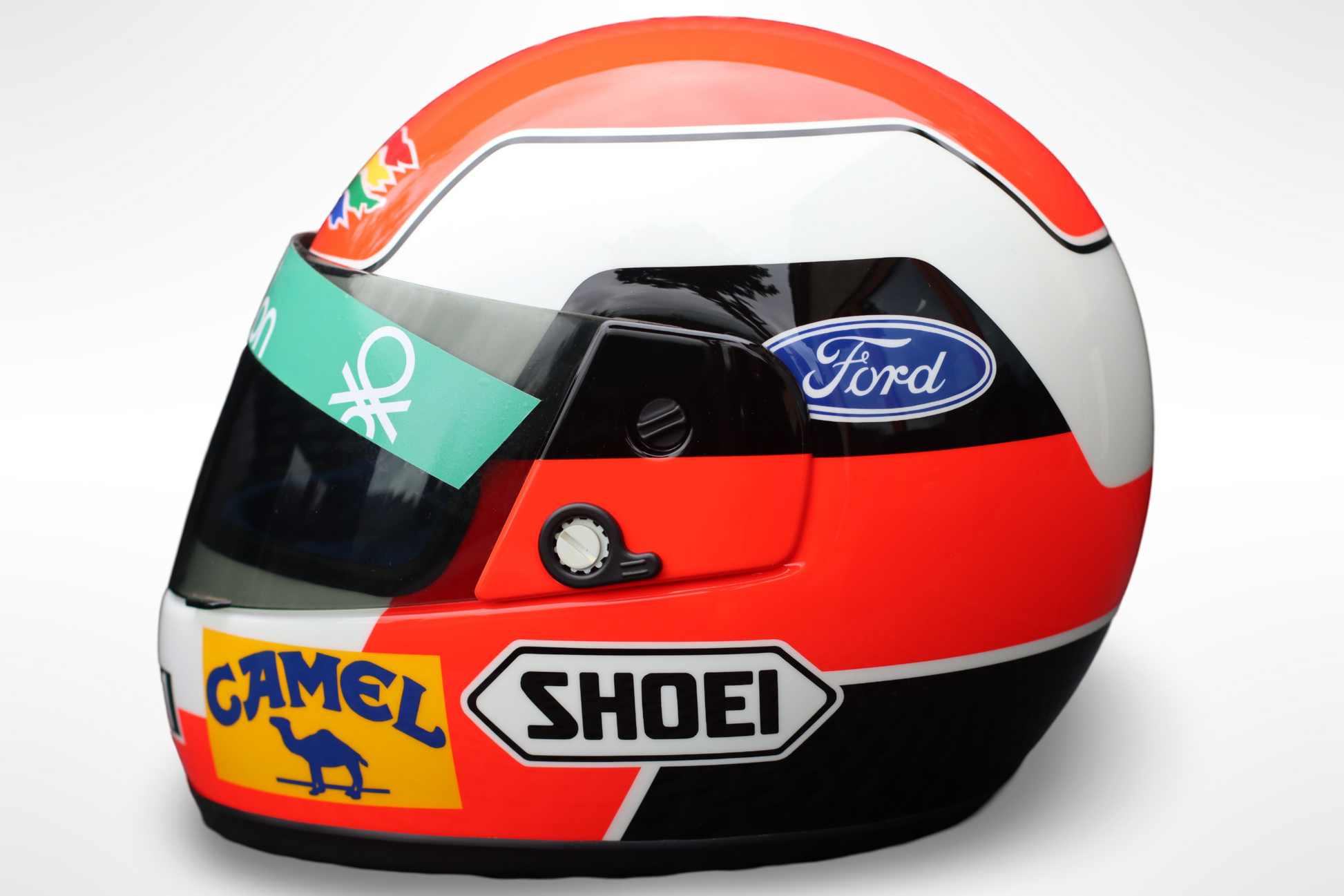 Johnny Herbert 1989 Brazilian GP (F1 debut) - Original Shoei