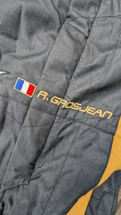 Romain Grosjean Signed 2013 Lotus F1 Team Alpinestars Race Suit