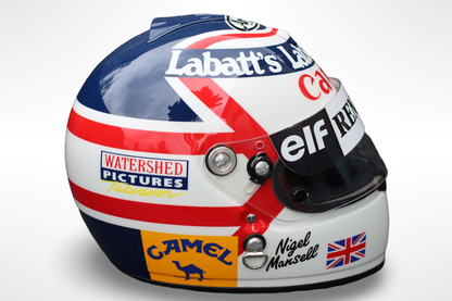 Nigel Mansell 1992 Monaco GP - Original Arai GP3K helmet replica - Automobilia Store