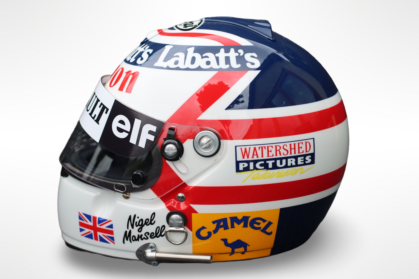 Nigel Mansell 1992 Monaco GP - Original Arai GP3K helmet replica - Automobilia Store
