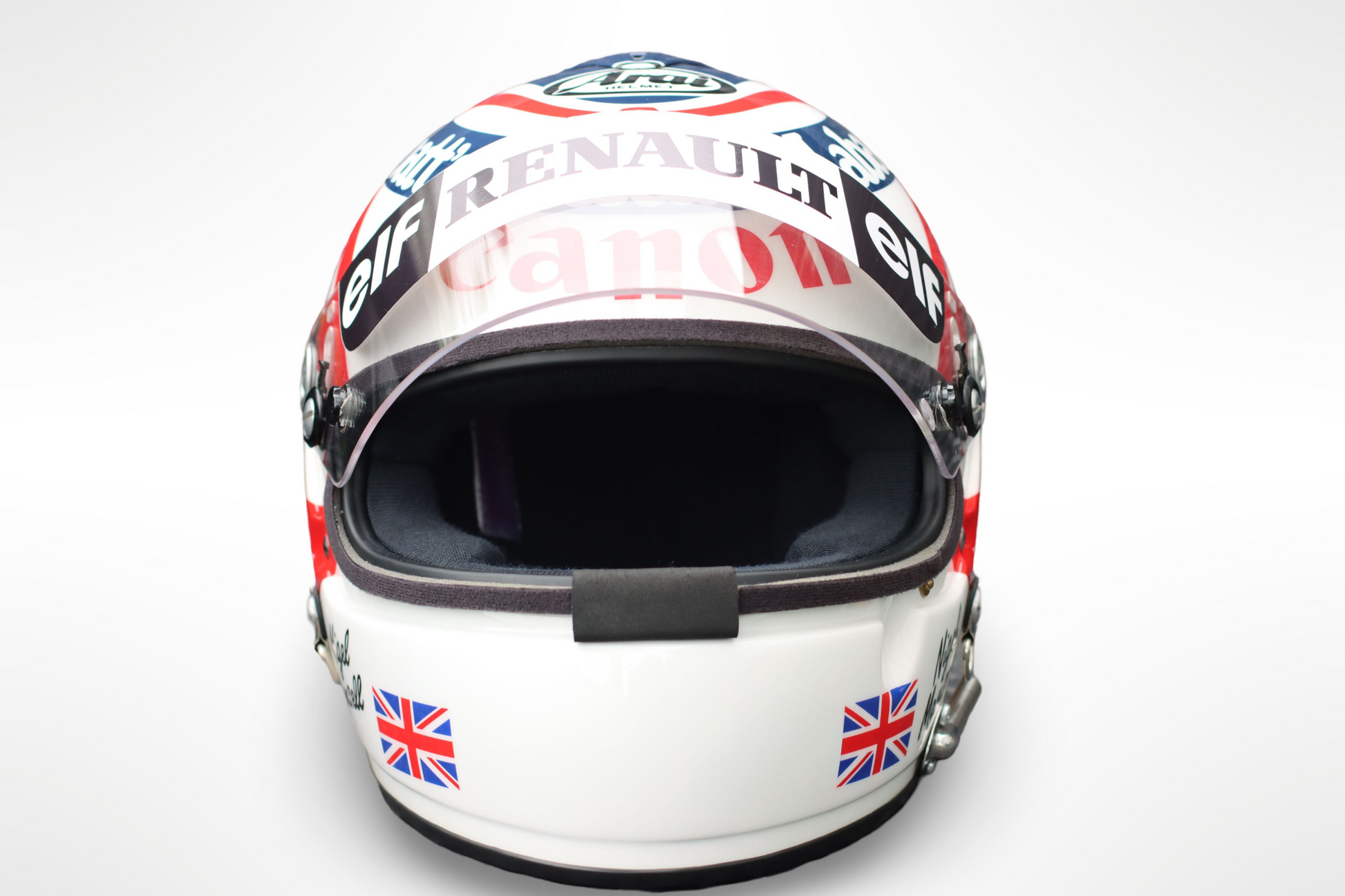 Nigel Mansell 1992 Monaco GP - Original Arai GP3K helmet replica - Automobilia Store