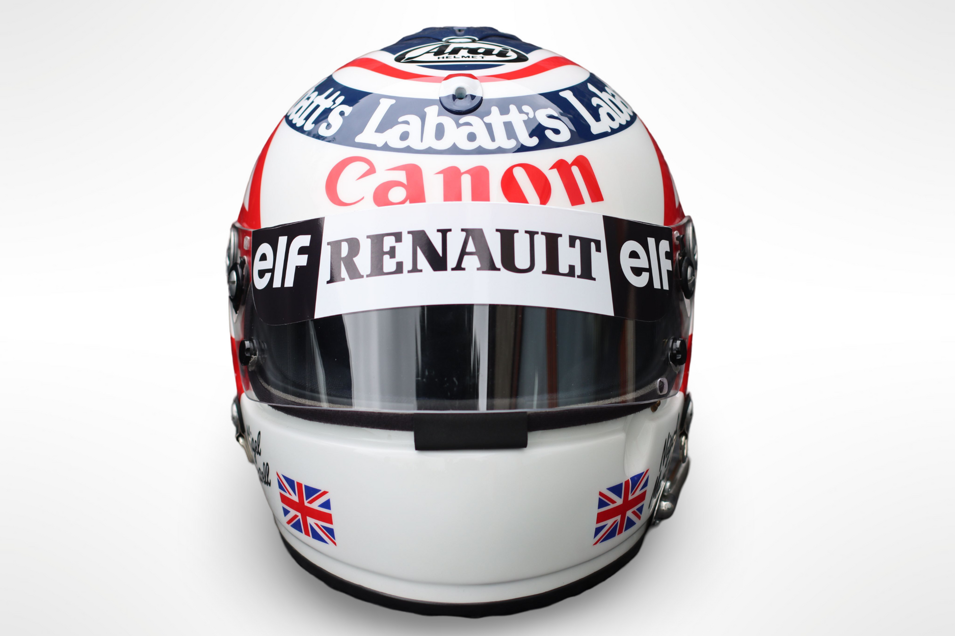 Nigel Mansell 1992 Monaco GP - Original Arai GP3K helmet replica - Automobilia Store