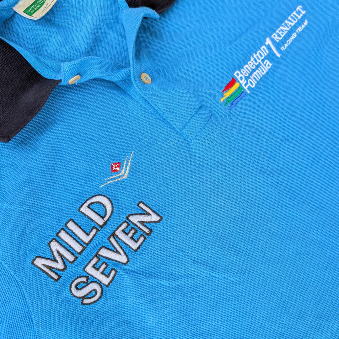 1995 Benetton Renault polo retro F1 merchandise 3