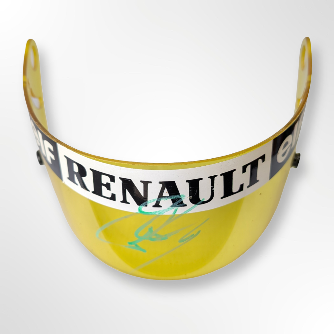 Patrese Aria Helmet Visor 1992 Williams FW14B 1