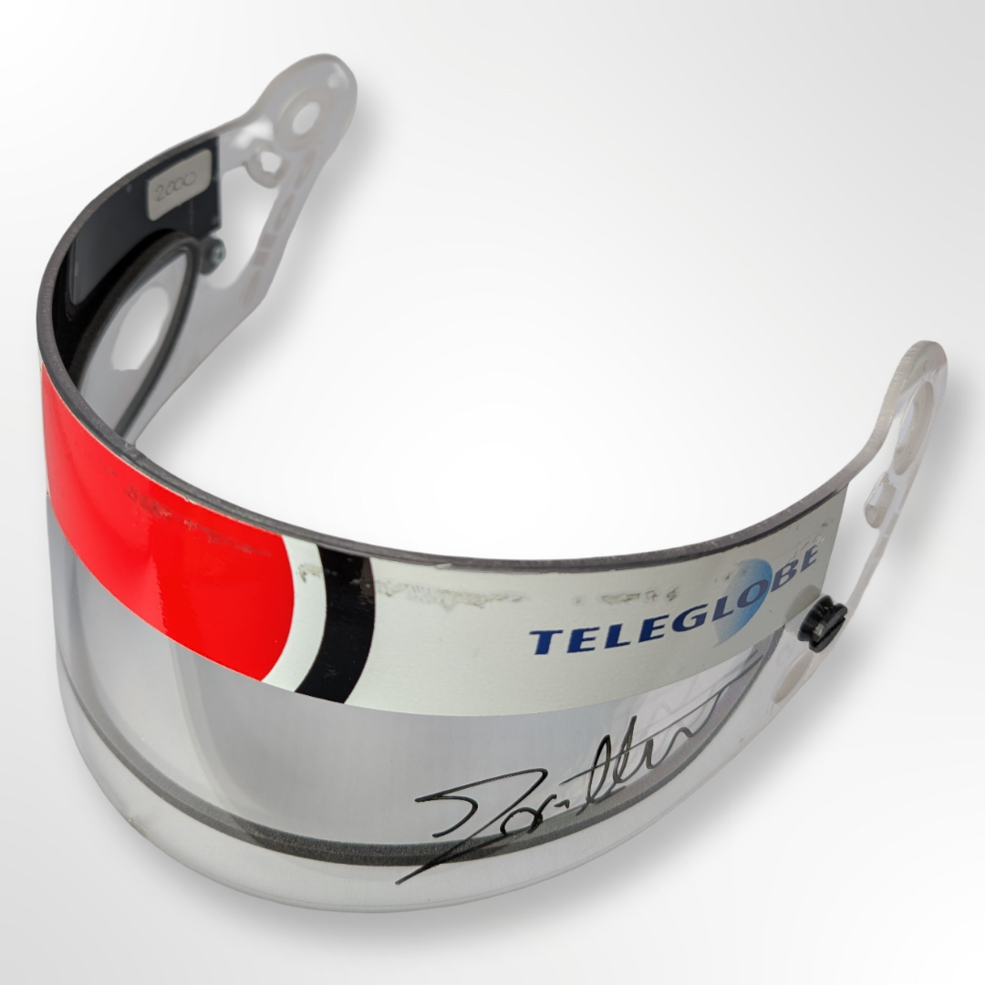 Jacques Villeneuve BAR Race Used Visor 1