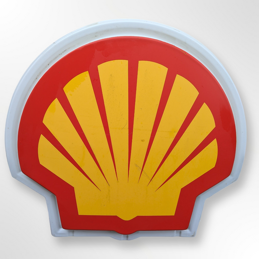 Original Shell Petrol Station Forecourt Sign - Large - Automobilia Store 
