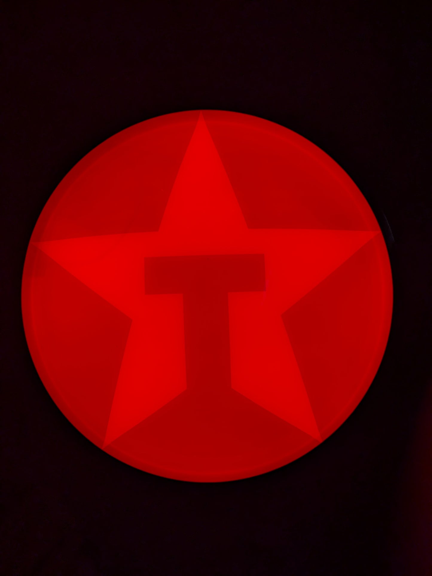 Original Texaco Petrol Station Forecourt Sign - Functioning Lightbox - Automobilia Store 