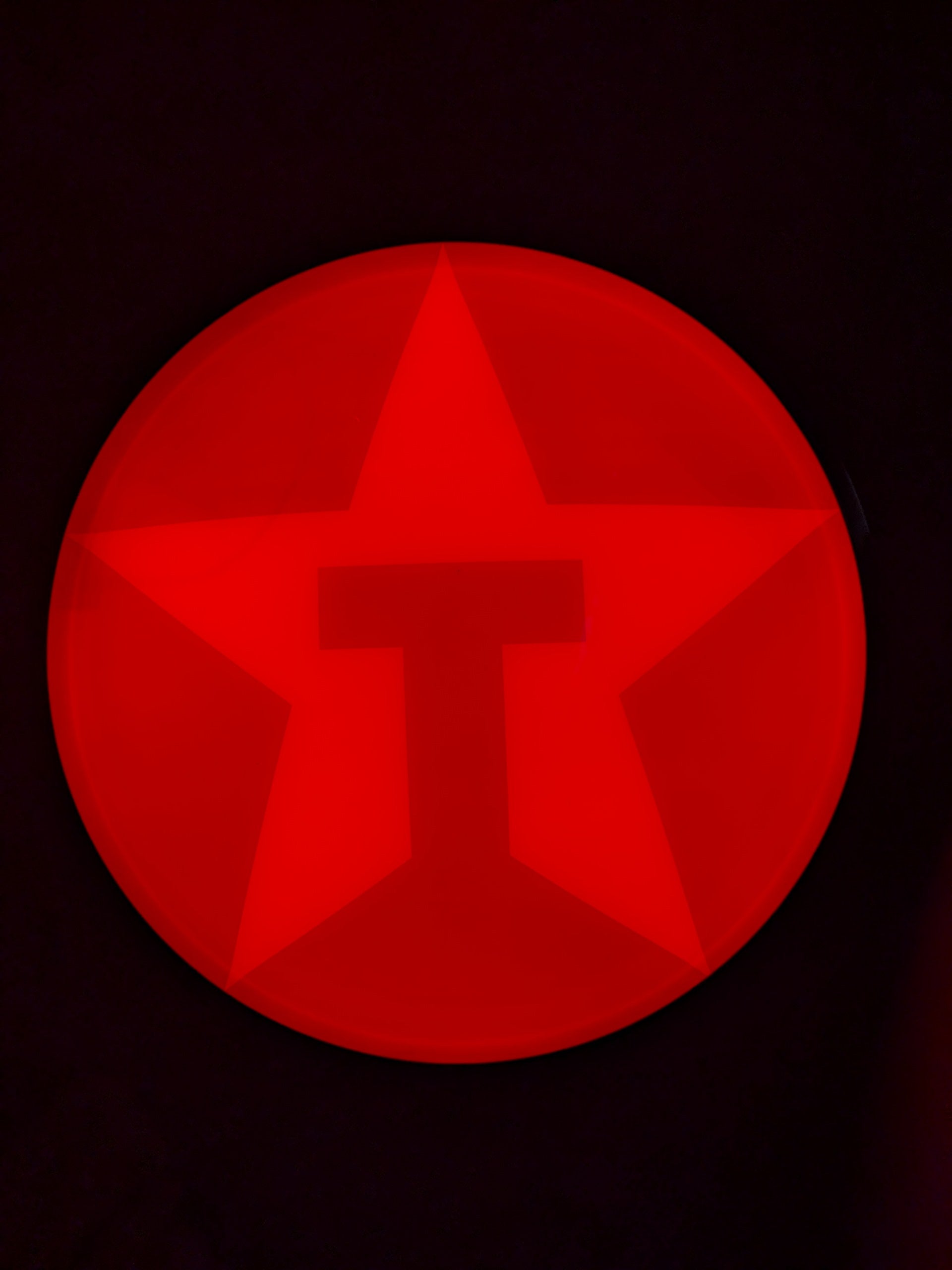 Original Texaco Petrol Station Forecourt Sign - Functioning Lightbox - Automobilia Store 