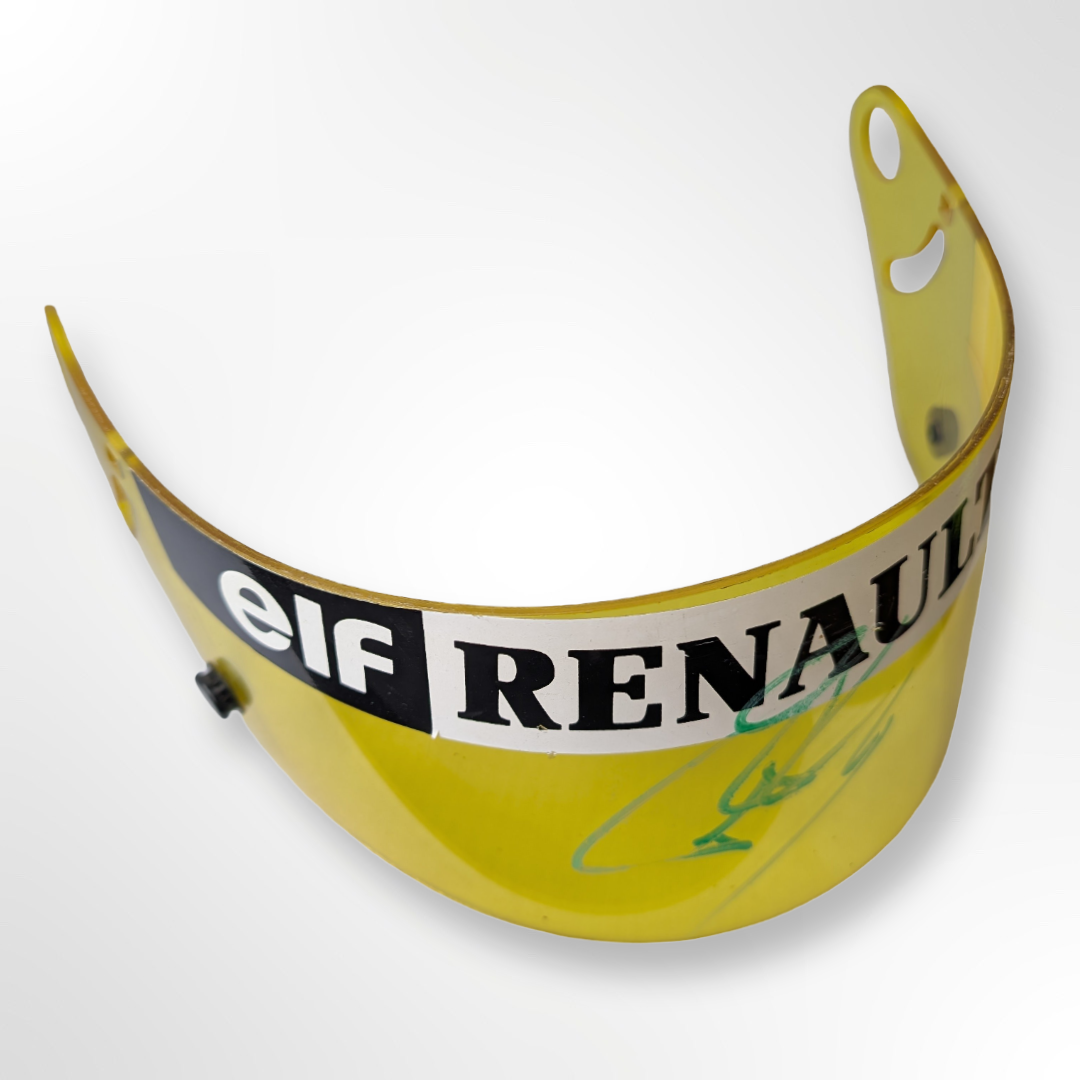 Patrese Aria Helmet Visor 1992 Williams FW14B 2