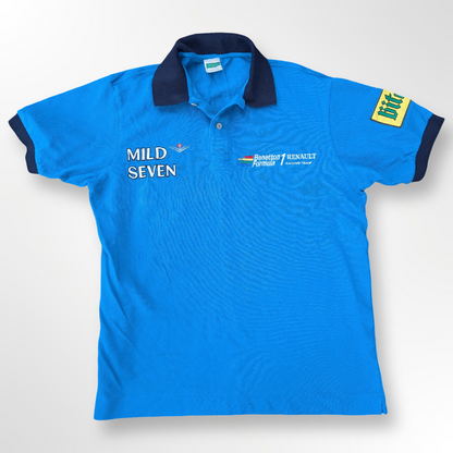 1995 Benetton Renault polo retro F1 merchandise 2