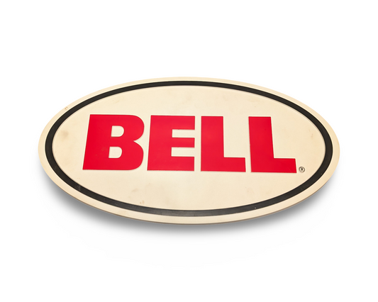 Original Bell Helmets double sided retail sign